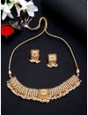 YouBella Jewellery Celebrity Inspired Gold Plated Necklace Jewellery Set for Girls and Women